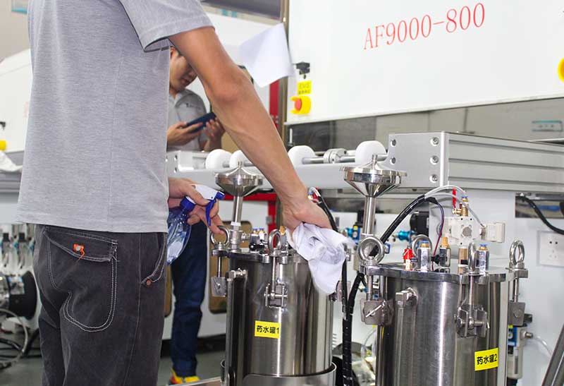 AF噴涂機使用方法—外部操作 AF噴涂機使用方法—外部操作