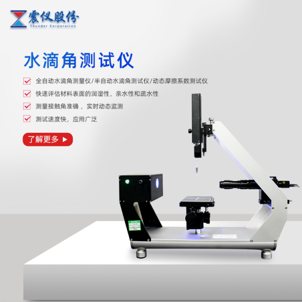 Is the data from the droplet angle measuring instrument accurate？