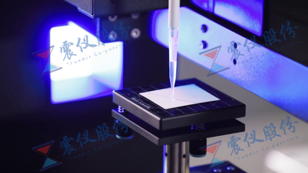 Optical contact angle measurement has become an important tool for evaluating surface properties.