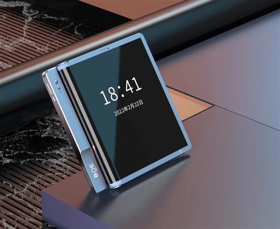 京東方研發f-OLED柔性N形折疊屏：12.3/8.6/5.6英寸隨意切換
