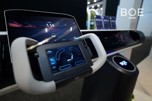 BOE推出“車載觸覺感知交互顯示屏” 觸覺反饋技術大放異彩