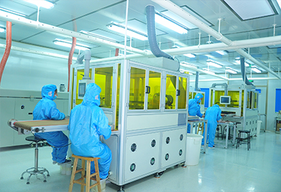 投入3000平米百級(jí)無塵車間